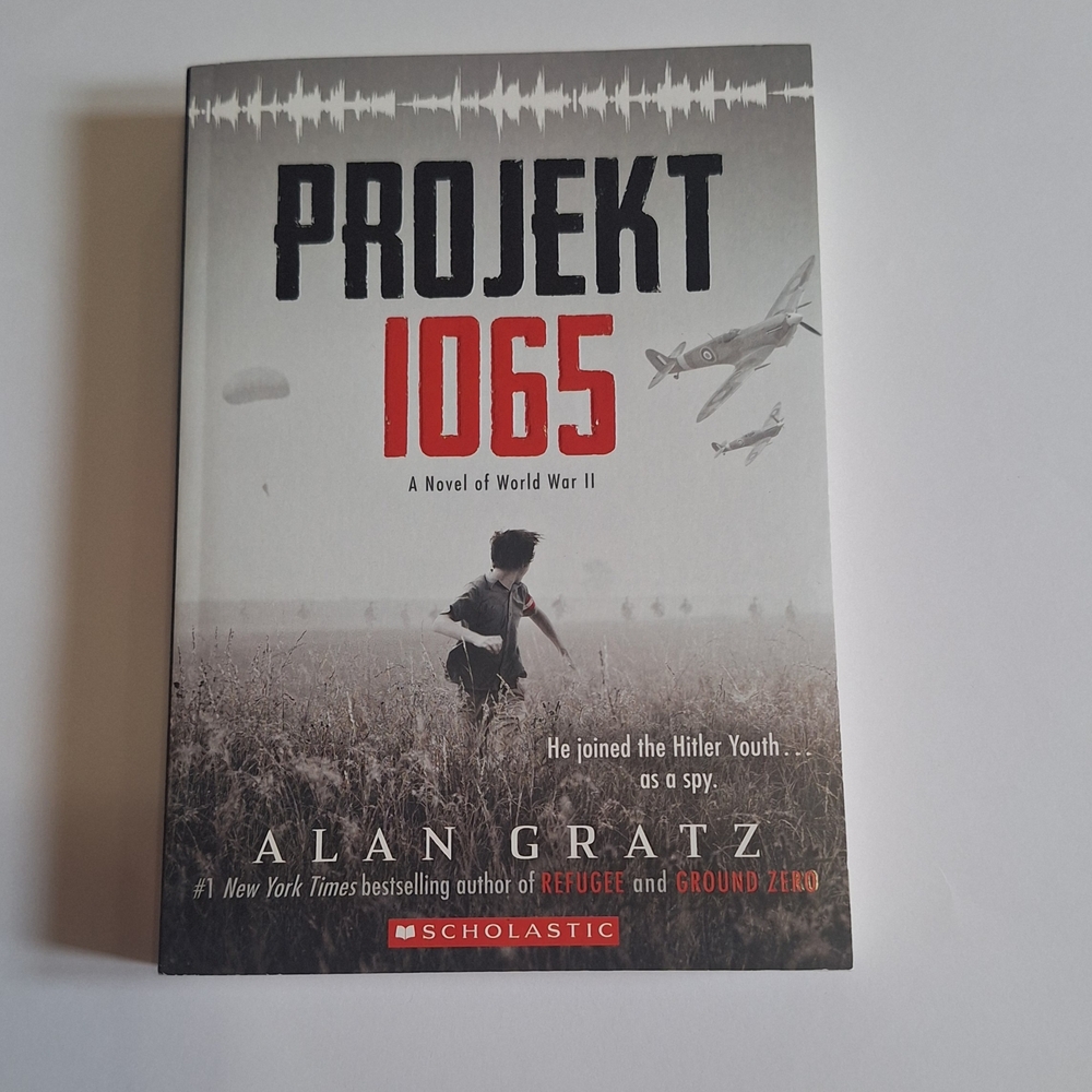 Scholastic Black and Red WWII Spy Thriller